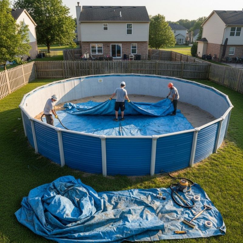 Inground Pool Liner Service