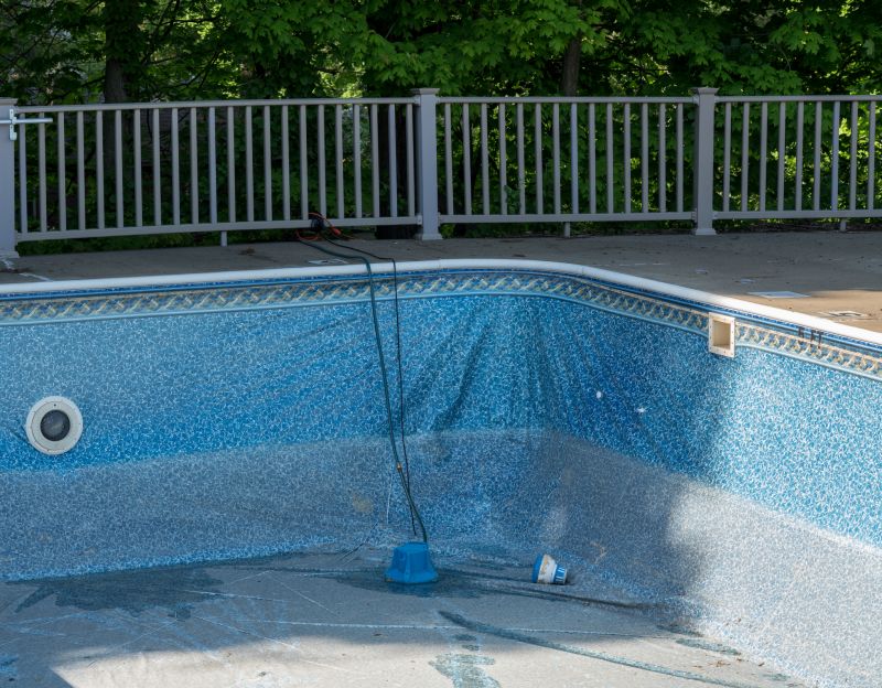 Pool Liner Hole Repair detail